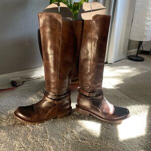 Bed Stu Leather Knee-High Boots